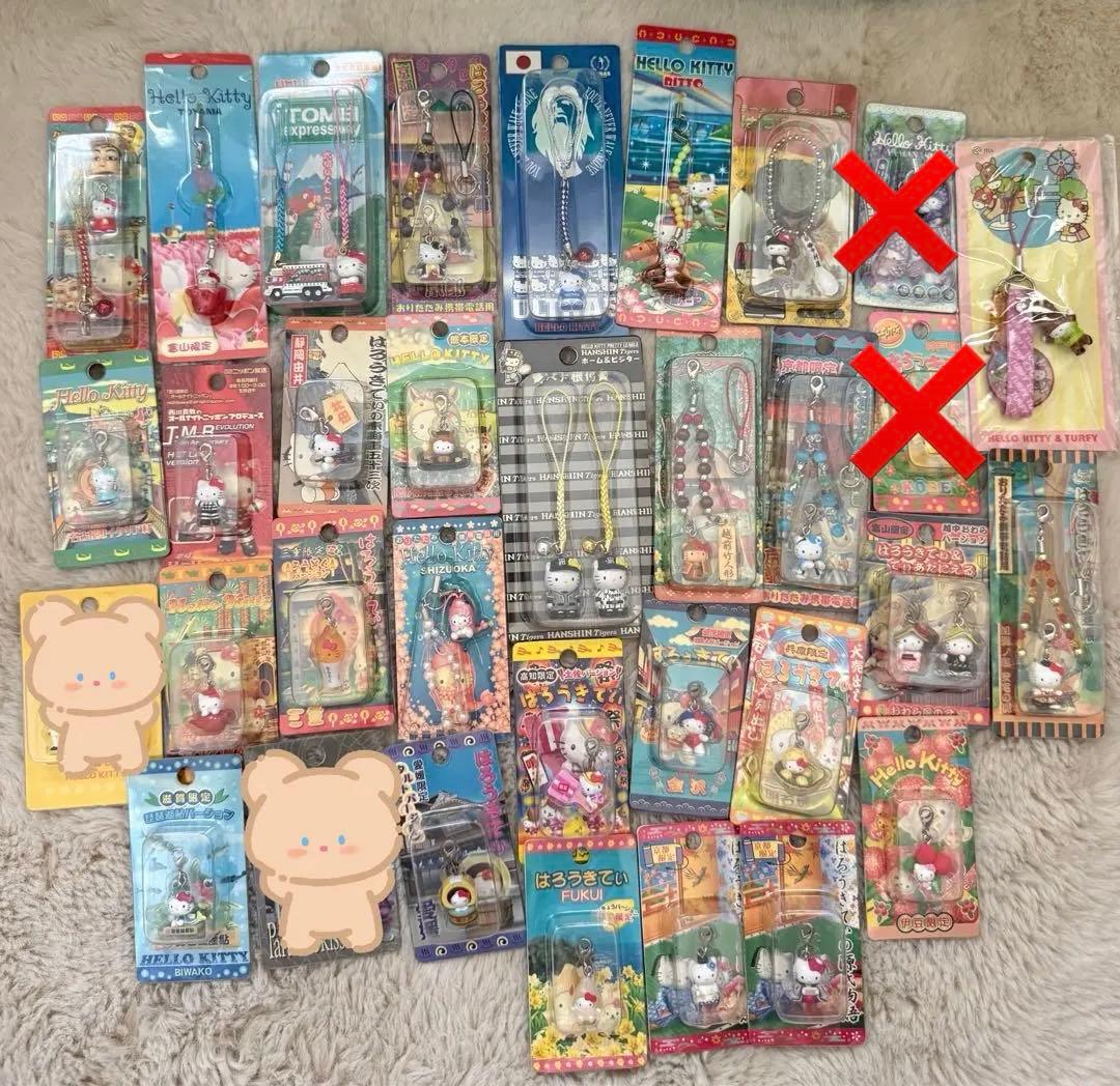 HELLO KITTY キティ 根付け　ご当地　ストラップ