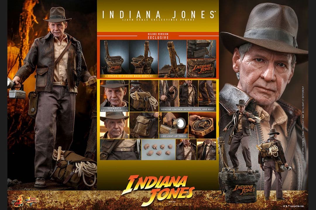 ムービー・マスターピース インディアナ・ジョーンズ デラックス版 未開封品