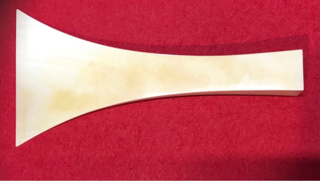 三味線撥114天然素材マンモス/三味線/弦楽器/バチ