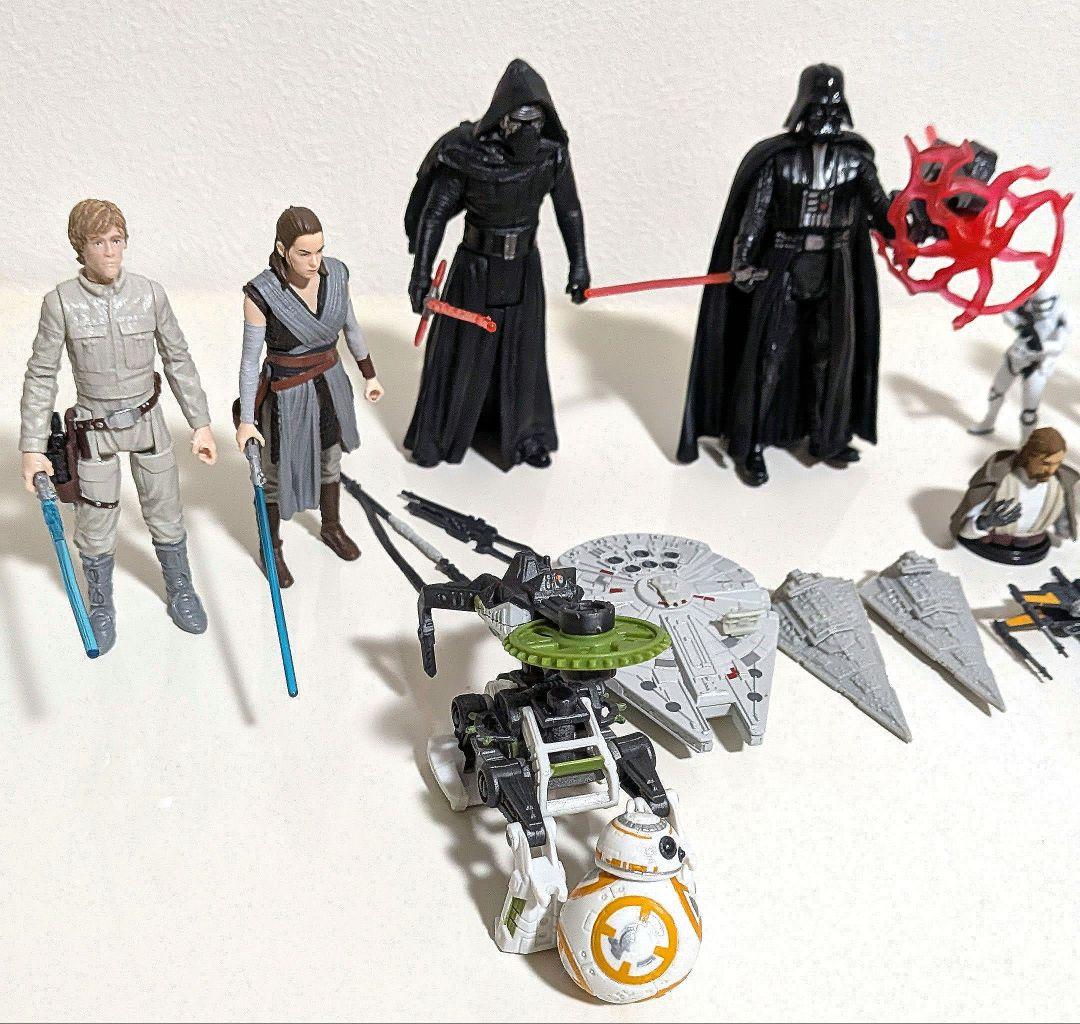 スター・ウォーズ アクションフィギュア 可動式 まとめて22点セット