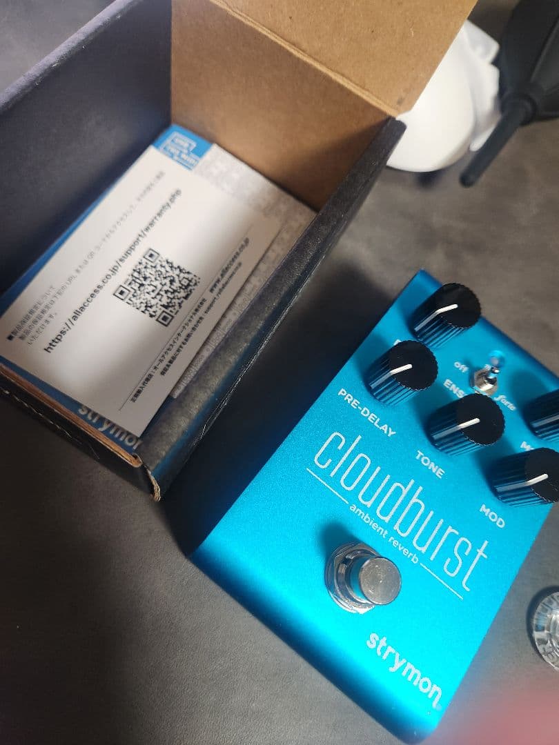 Strymon Cloudburst アンビエントリバーブ