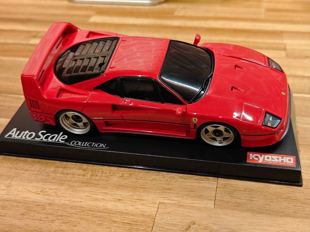 京商 ミニッツMINI-Z オートスケールコレクション フェラーリF40 Kyosho 京商 MINI-Z ミニッツ MR01 / MR015RM Ferrari フェラーリ F40