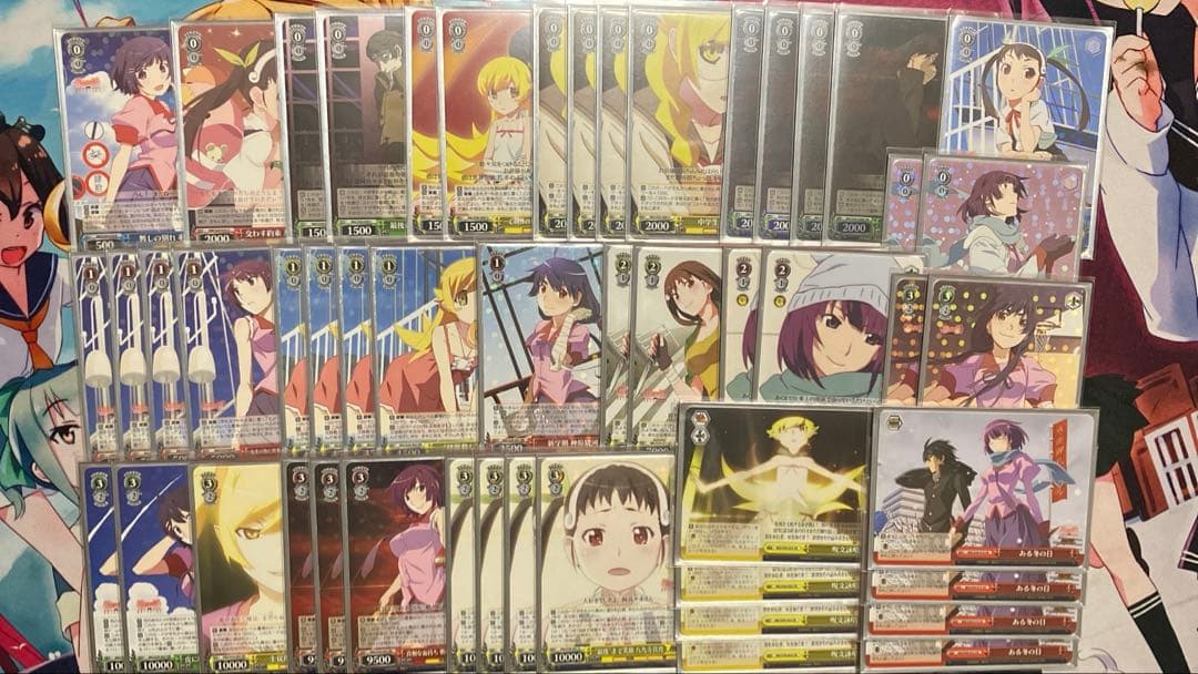 物語シリーズ　ヴァイスシュヴァルツ　デッキ販売