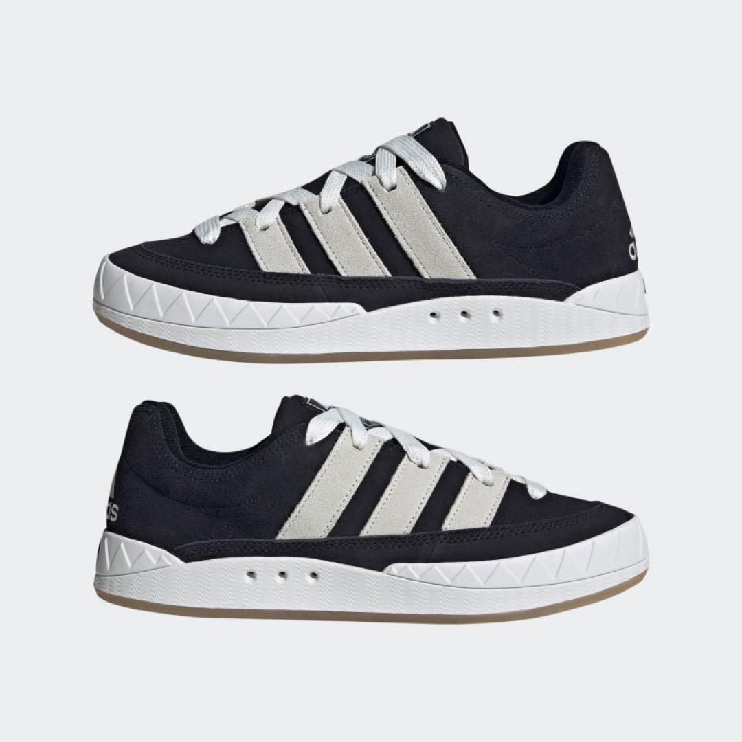ADIDAS ADIMATIC CORE BLACK アディマティック 黒 白 - メルカリ