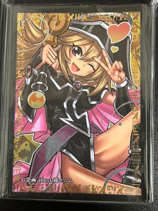 遊戯王 ブラック・マジシャン・ガール BMG 黒ギャル スリーブ - メルカリ