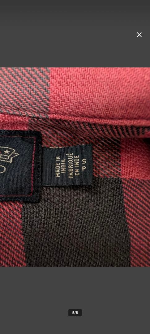 RRL チェック シャツ マットロック ワーク ベッカム ラルフ - メルカリ