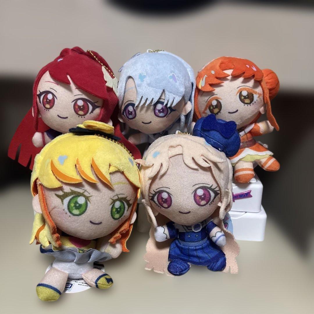 ひみつのアイプリ アイプリバースコーデ ぬいぐるみ マスコット 3種