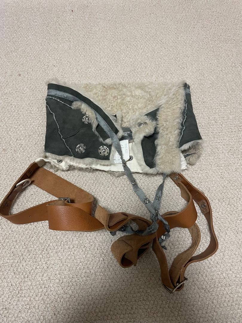 ソロイスト soloist ムートン　ネックウォーマー