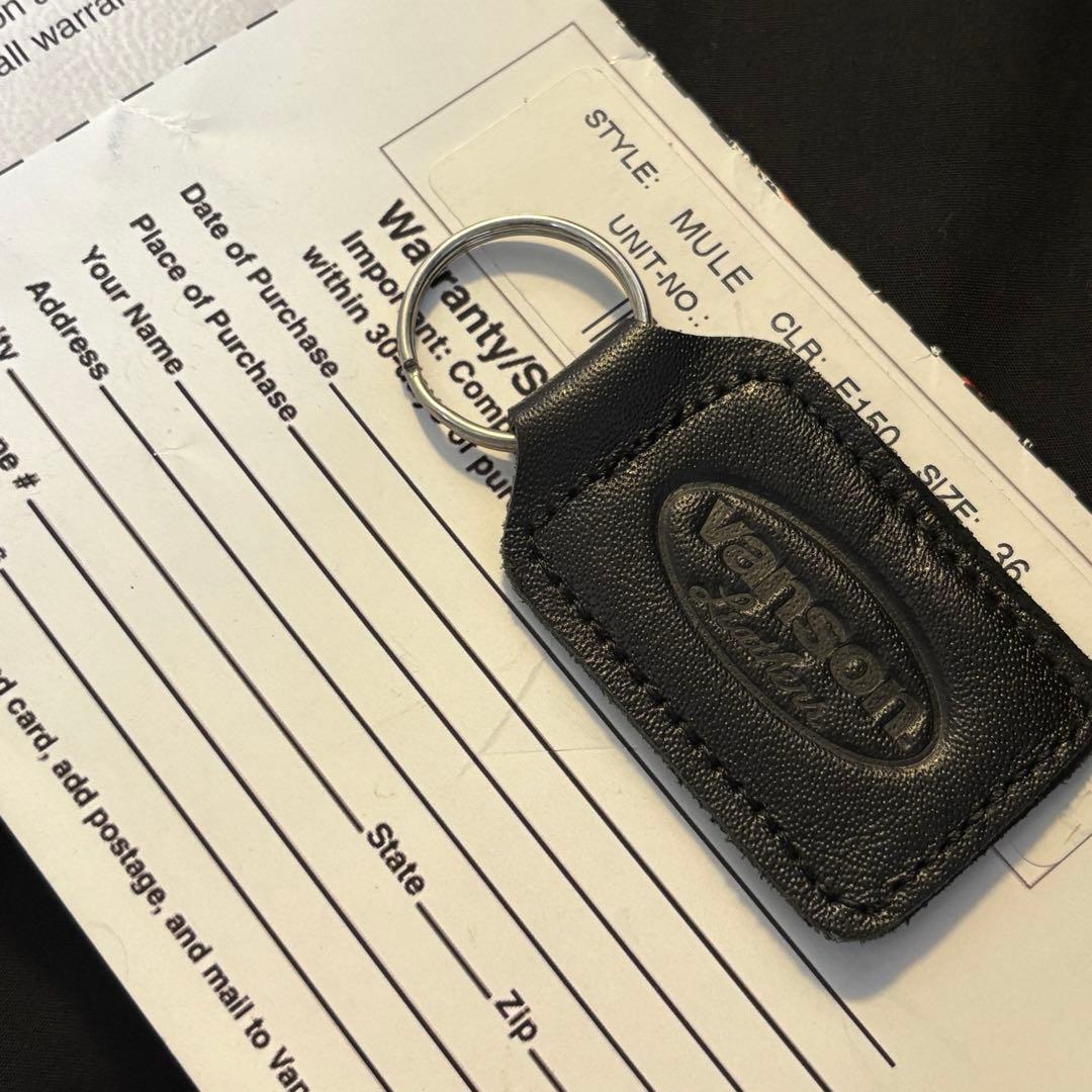 vanson Encinitas別注 black bone 希少 バンソン 38 - メルカリ