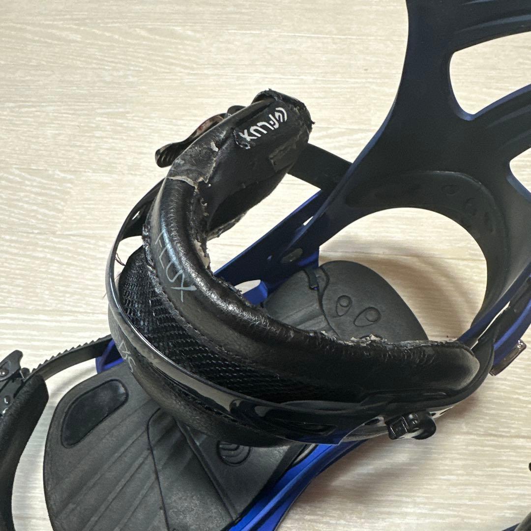 FLUX DS Lサイズ スノーボードビンディング 青 - メルカリ