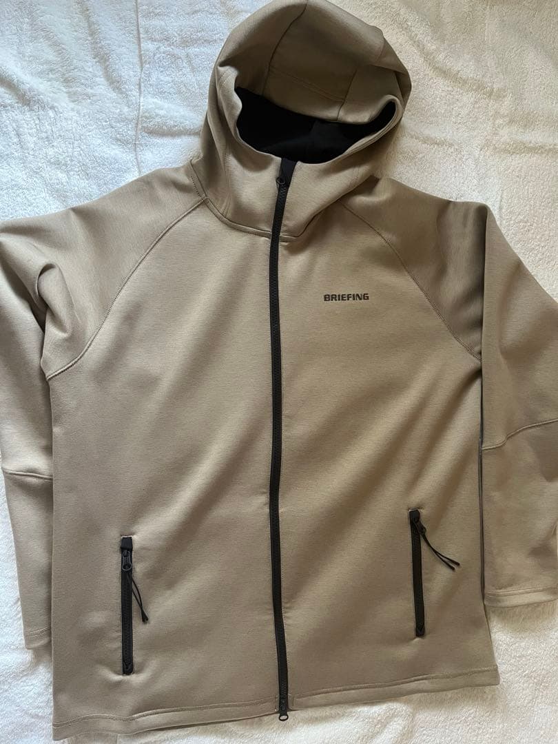 ブリーフィング　パーカーベージュL