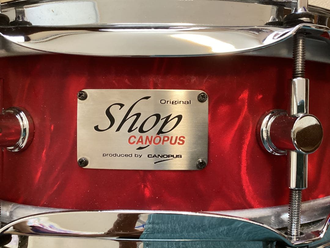 CANOPUS 木胴スネア 14×4インチ　ソフトケース付き CANOPUS 木胴スネア 14×4インチ ソフトケース付き CANOPUS 木胴スネア