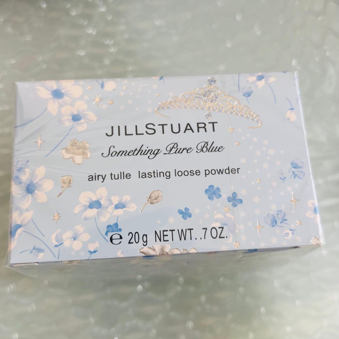 ジルスチュアート サムシングピュアブルー ルースパウダー・リップ