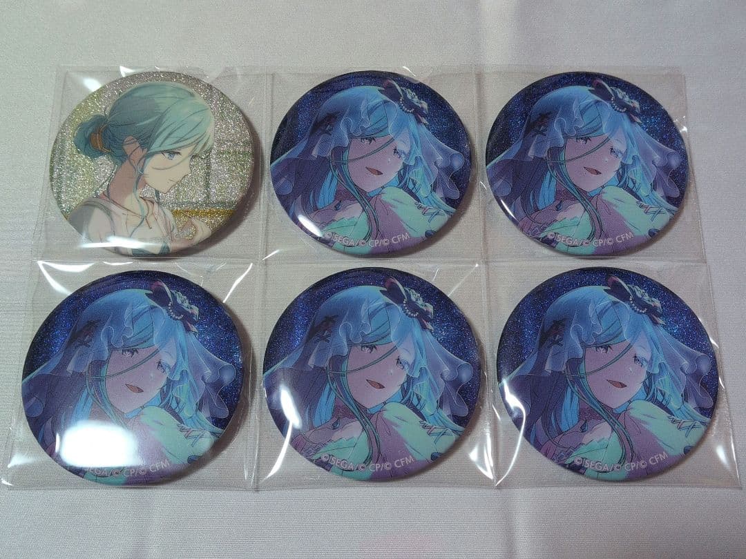 プロジェクトセカイ グリッター缶バッジ47A 48A 日野森雫6点 - メルカリ