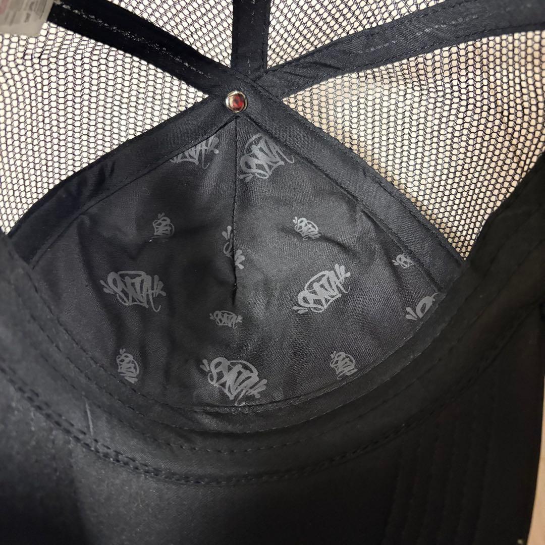 syna world シナワールド キャップ ロープ ブラック 黒 - メルカリ