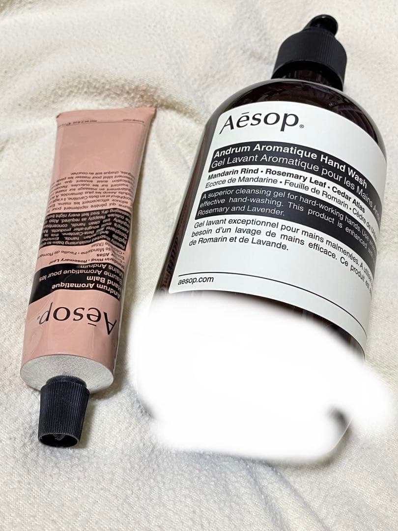 Aesop アンドラムアロマティック ハンドウォッシュ＆ハンドバーム