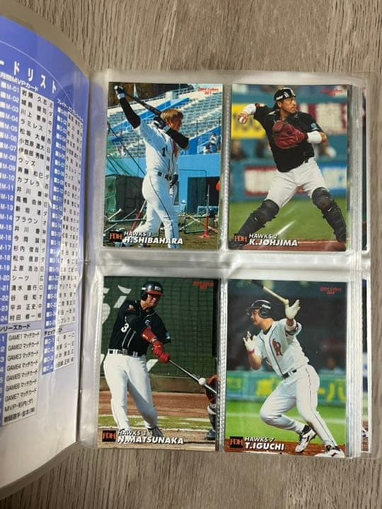 ⚾️プロ野球チップス専用カードホルダー2004年第1弾【美品】カード109