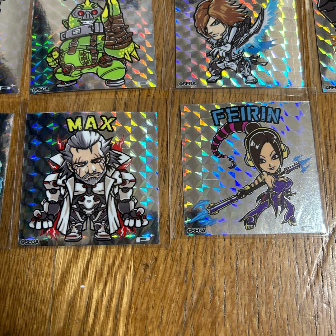 MAX ANARCHY マックスアナーキー オリジナル キラキラシール コンプ