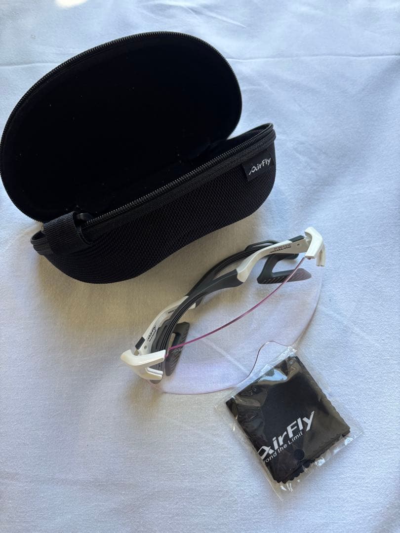 AirFly スポーツメガネ クリアレンズ付き
