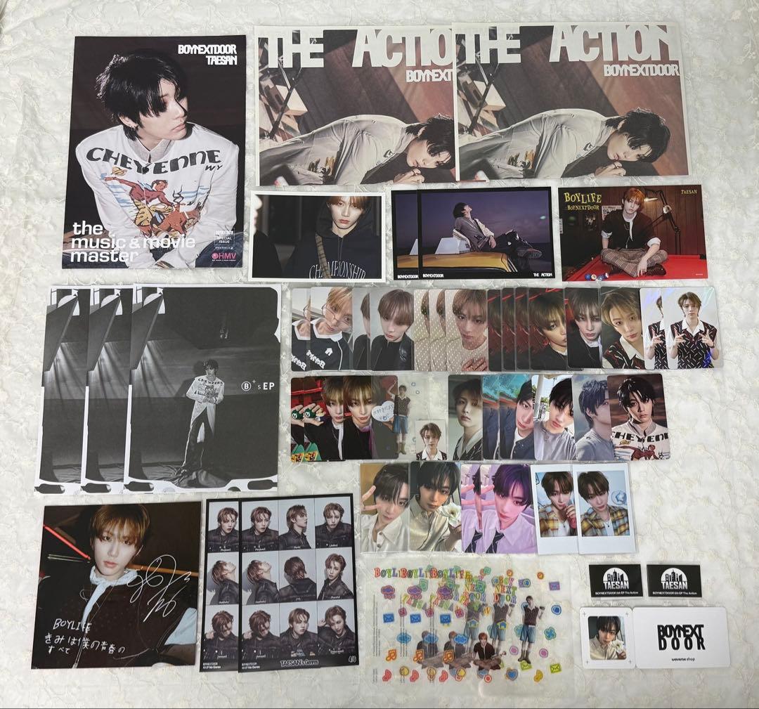 BOYNEXTDOOR ボイネク ボネクド テサン トレカ セット - メルカリ