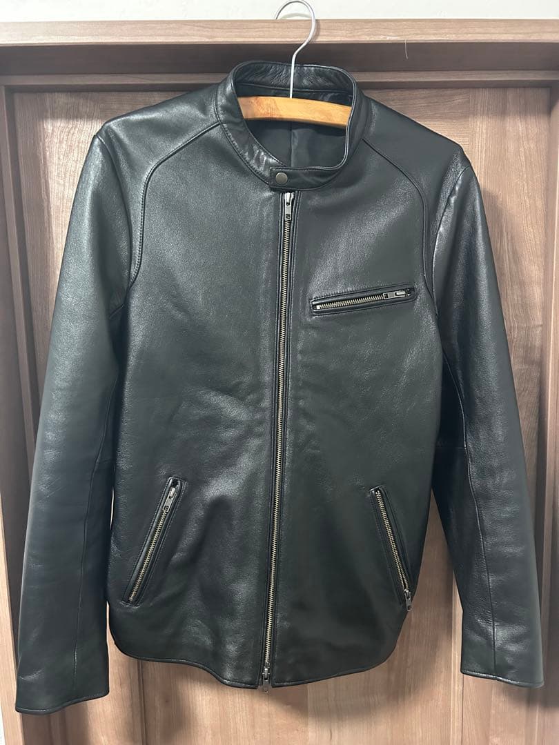 シングルライダースジャケット　ラムレザー sankyo shokai（三京商会） ［期間限定価格］ラムレザー シングル