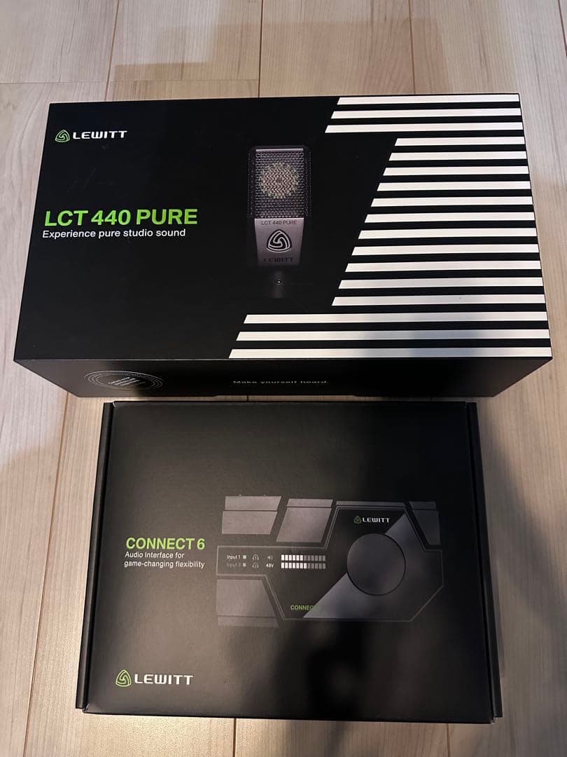 セット売り★LEWITT ルーイット★オーディオインターフェイス＋マイク