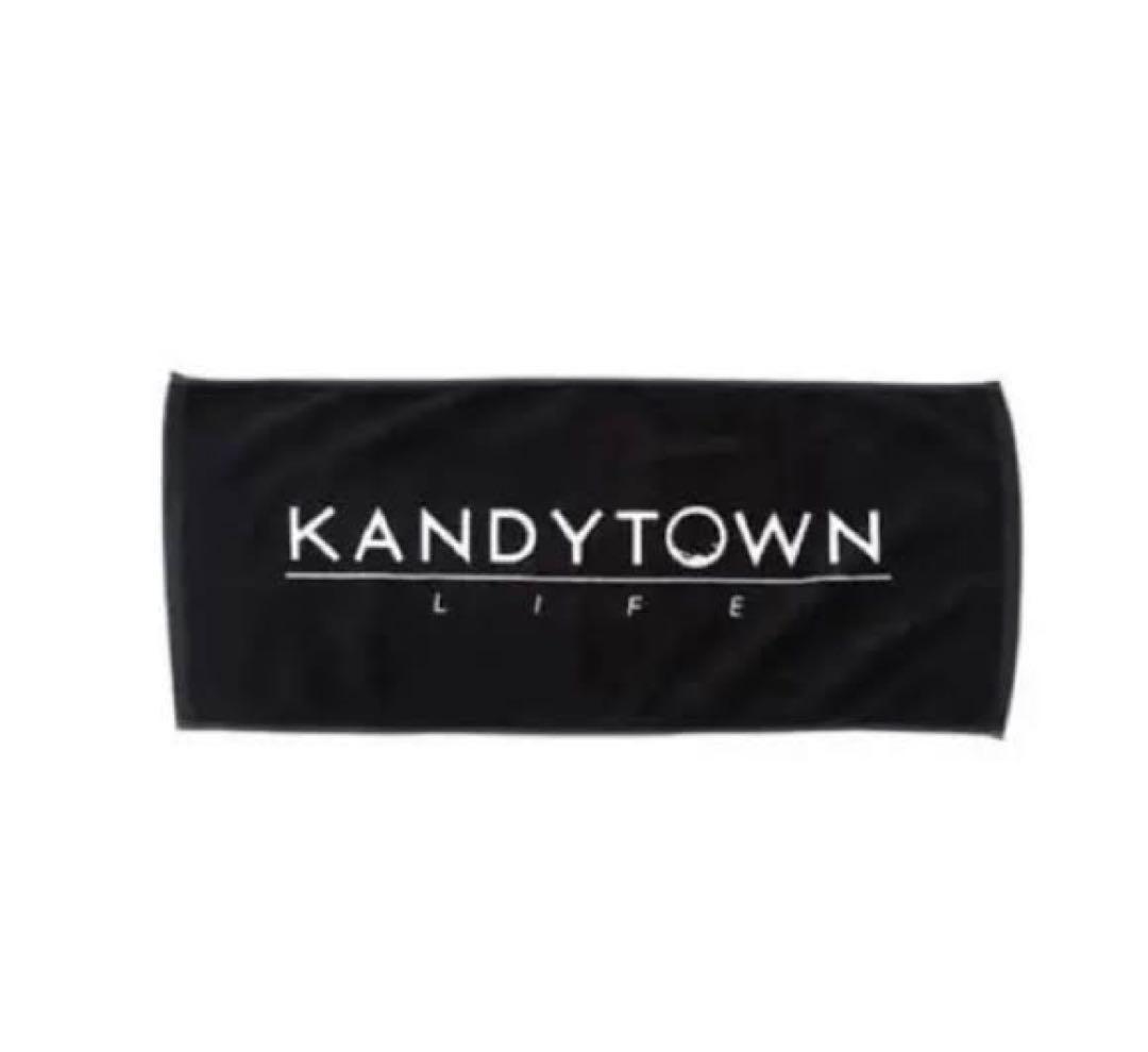 KANDYTOWN ブラックタオル