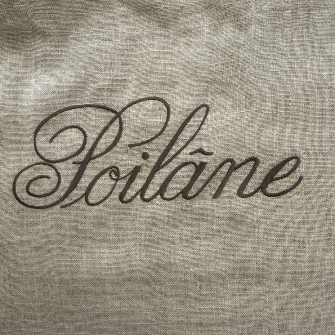 Poilane ポワラーヌ 刺繍入 リネン バッグ - メルカリ