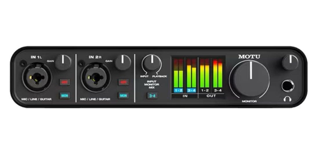 MOTU M4 4-in/4-out USBオーディオインターフェイス MOTU M4 4in 4out オーディオインターフェイス - 業務用撮影・映像