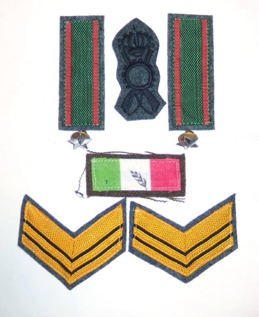 WW2イタリア軍第44歩兵師団「クレモナ」＆南イタリア軍「クレモナ戦闘団」徽章