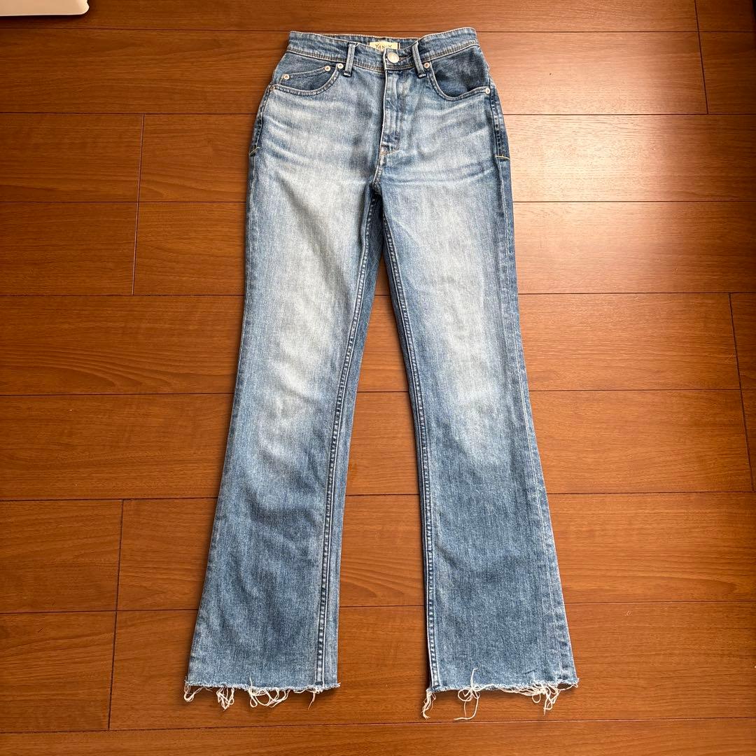 YANUK セミフレアデニム 23インチ