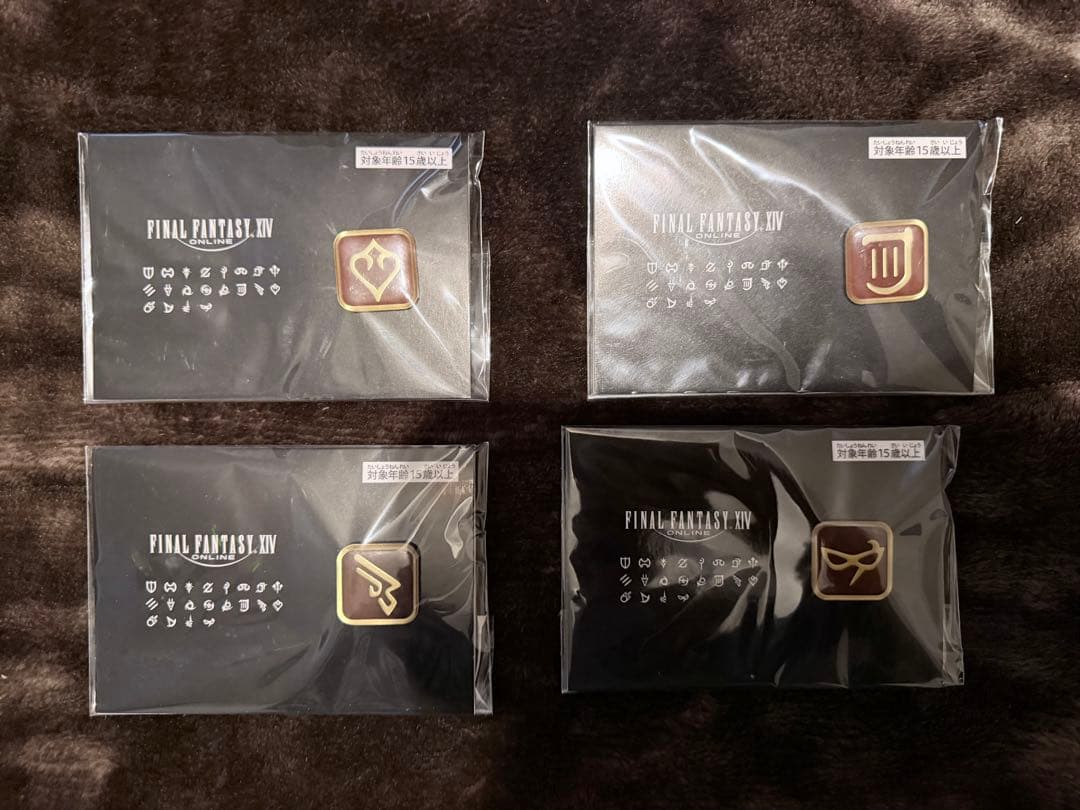 FF14 ピンバッジ 33個セット エオルゼアマップタオル　超える力