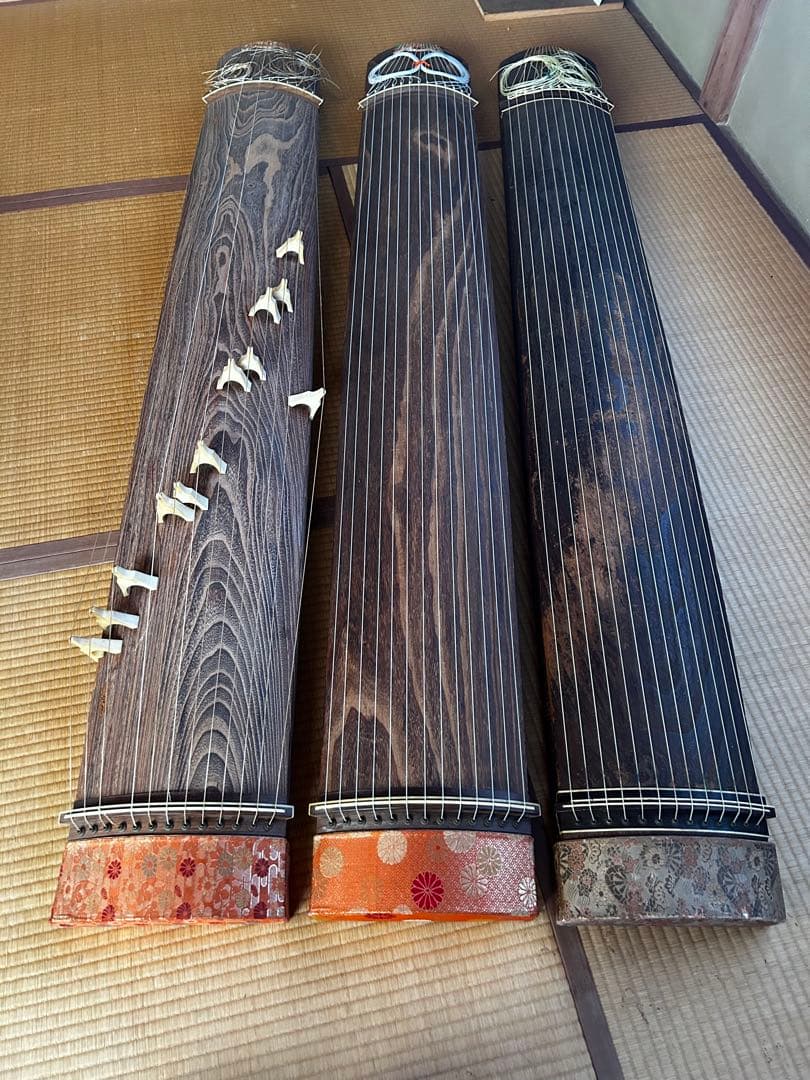 【格安】お琴 3面まとめ売り 練習用 部活動に　送料込み
