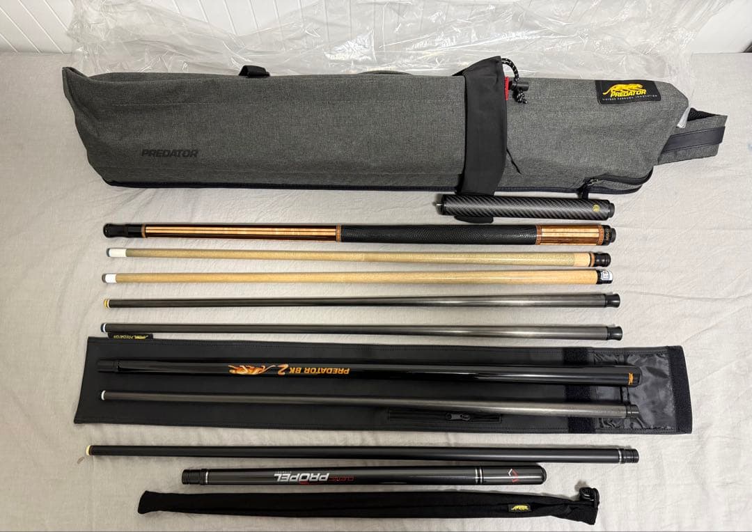 ビリヤード、アダム、ムサシ、プレデター、キユーテック、三井川など