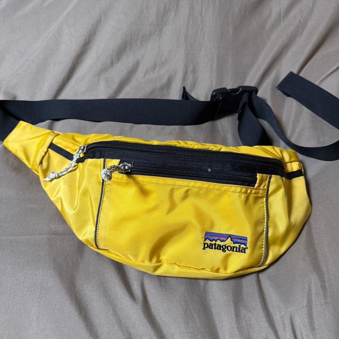 patagonia ボディバッグ イエロー