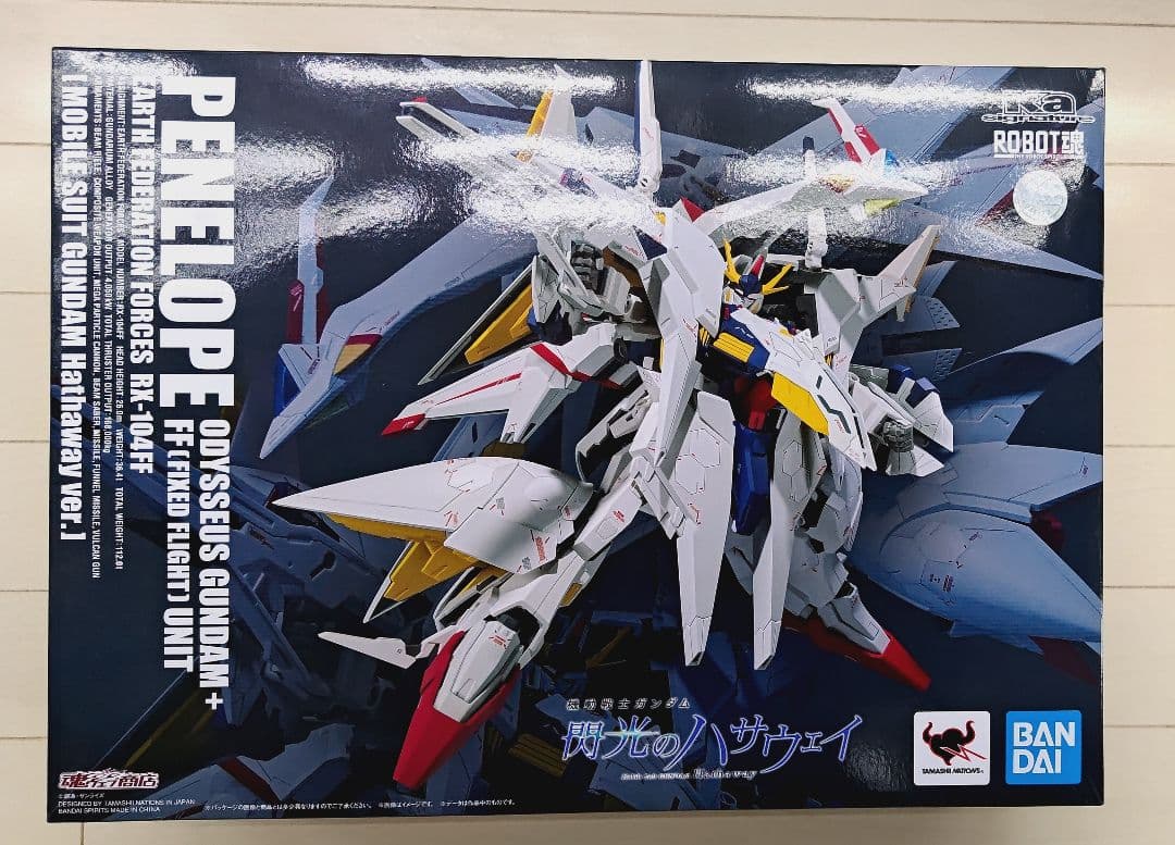 ROBOT魂 ペーネロペー（閃光のハサウェイVer.） ROBOT魂（Ka signature） ＜SIDE MS＞ RX-104FF ペーネロペー（機動