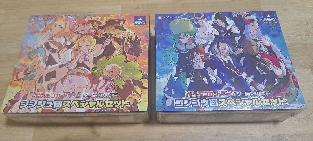 ポケカ シンジュ団スペシャルセット コンゴウ団スペシャルセット まとめ売り ポケカ』新スぺシャルセット「コンゴウ団」「シンジュ団」デザイン初