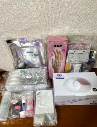 プロフェッショナルネイルデザイナー　キット一式　資格テスト