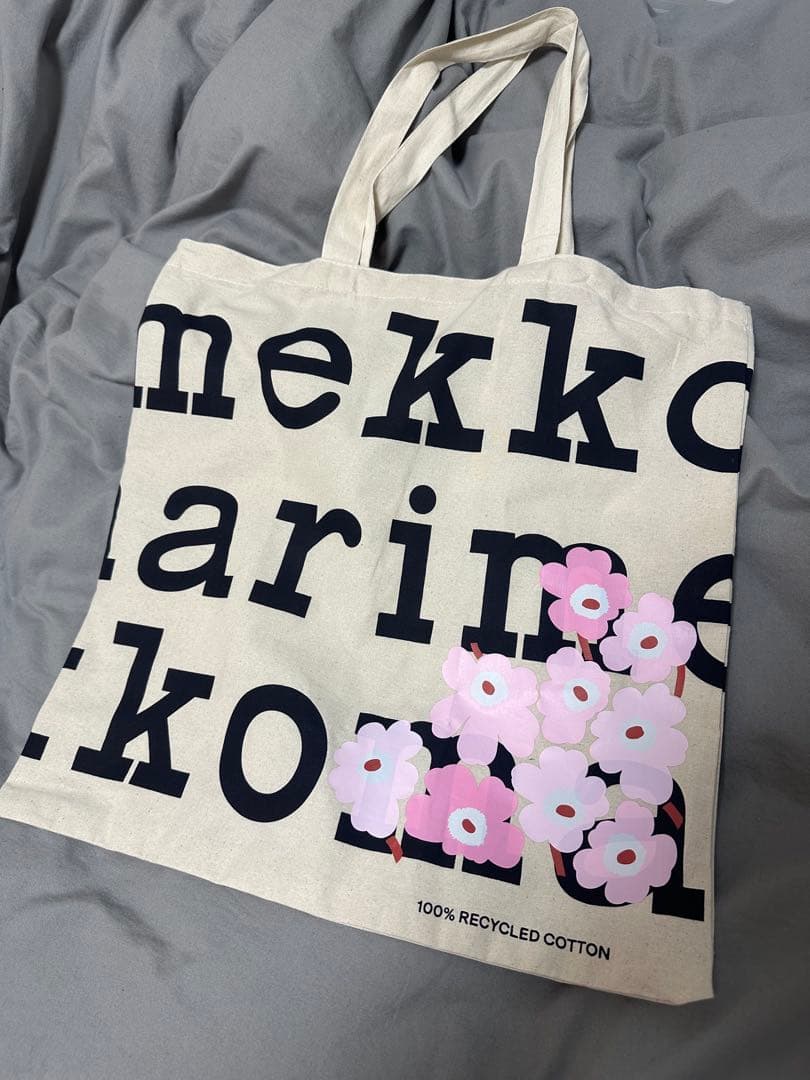 【新品未使用/お急ぎ対応◎】2025春 マリメッコ ノベルティトートバッグ