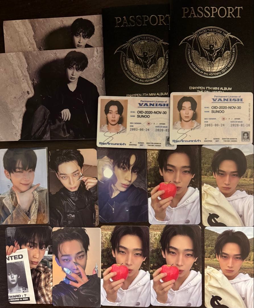 ENHYPEN THE SIN : VANISH トレカ他 SUNOO - メルカリ