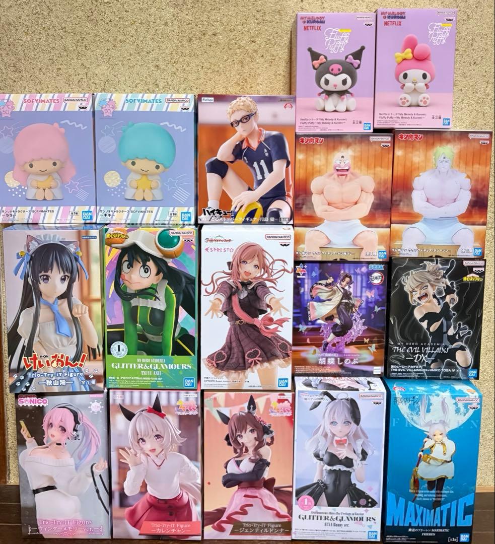 美少女フィギュア・サンリオ・その他新作フィギュアまとめ売り　17体