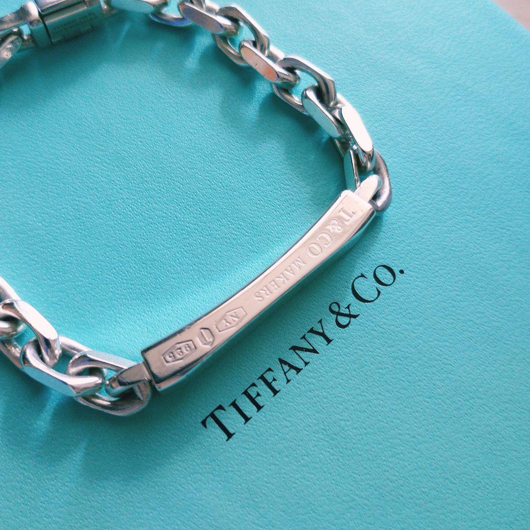 ティファニー　メイカーズ　ID　タグ　チェーン　ブレスレット　シルバー