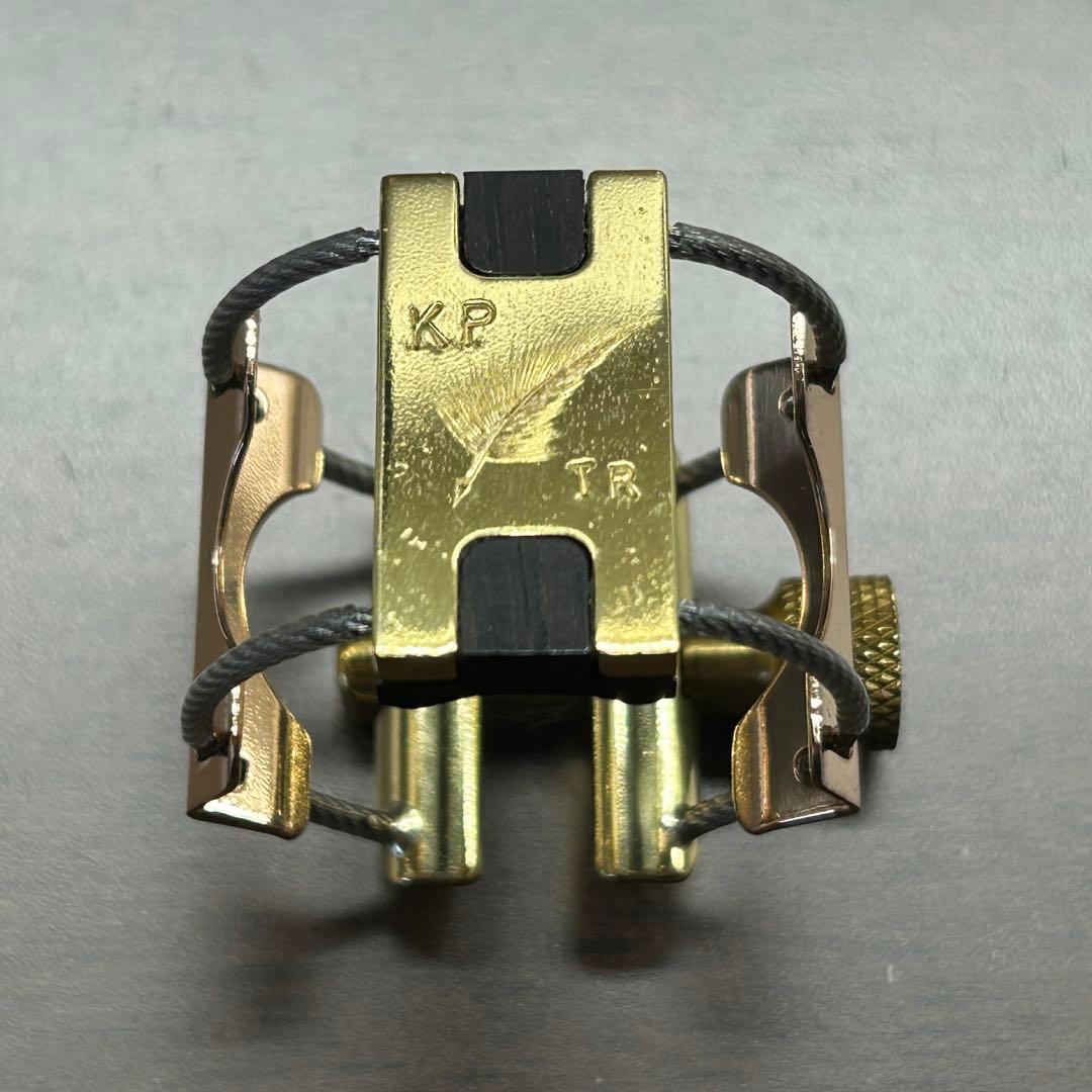 特注品】k plume テナーサックス用リガチャー WB サイドリン青銅 中古