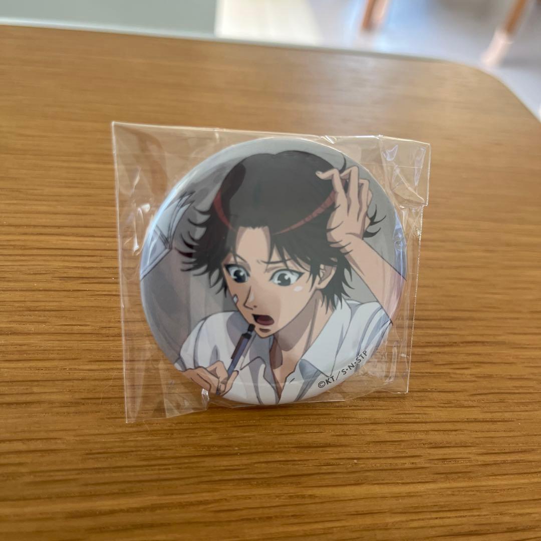 新テニスの王子様 菊丸英二 くつコレ 缶バッジ くつろぎコレクション