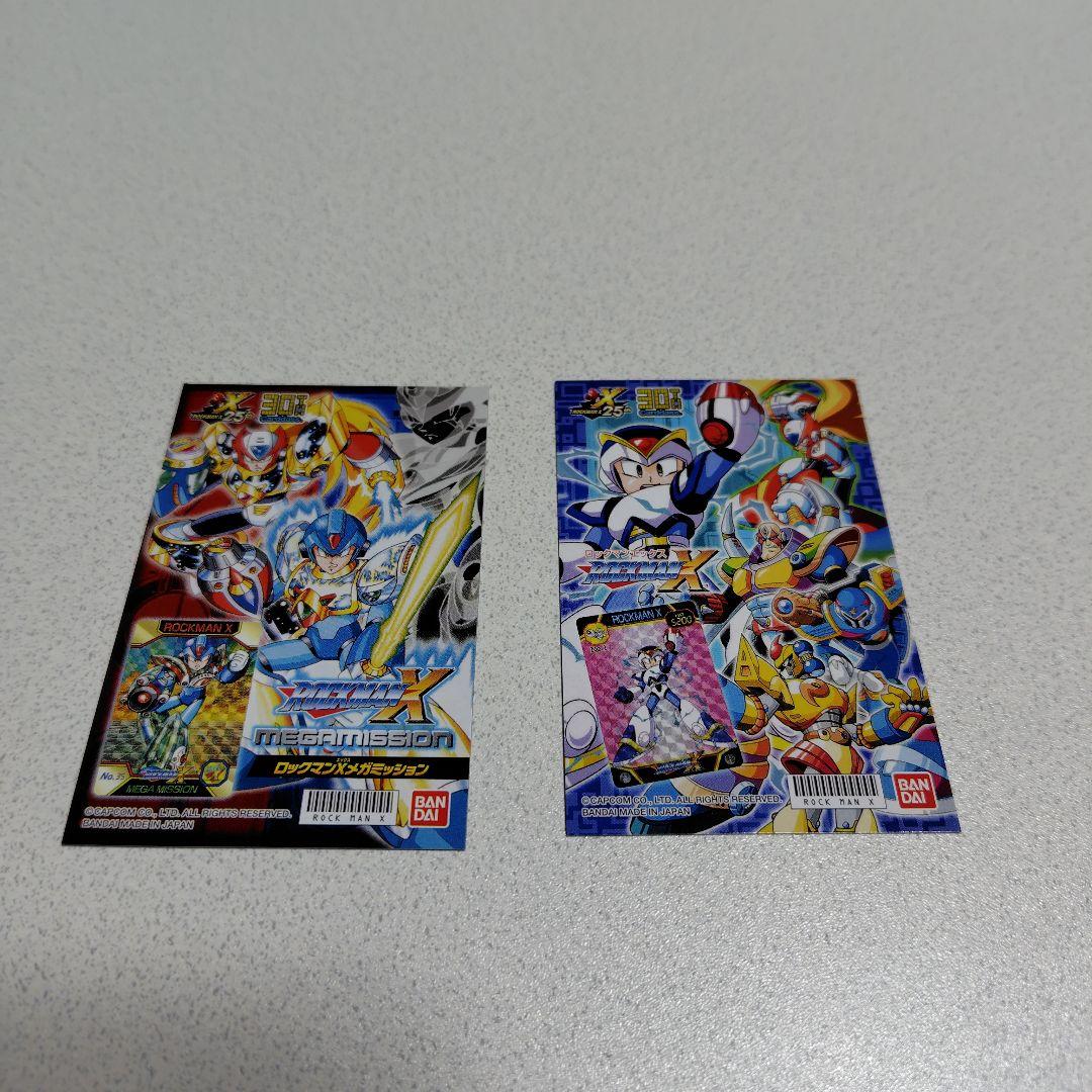 ロックマンX25周年記念 MEMORIAL CARDDASS EDITION - メルカリ