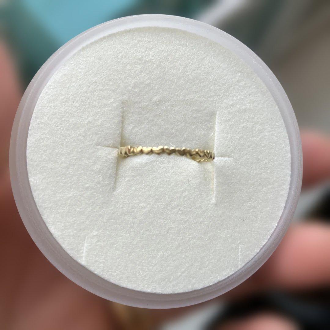 アーカーハート18金リング