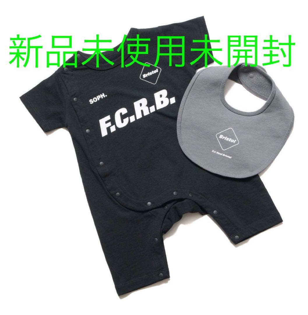 FCRB for Kids BABY SET BLACK ロンパース 黒 赤y