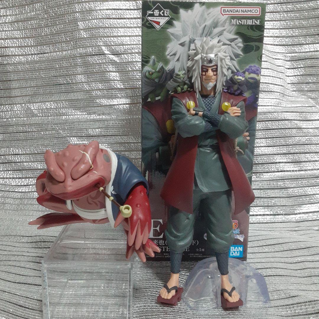 一番くじ　ナルト　e賞　自来也　仙人モード　ガマブン太　フィギュア