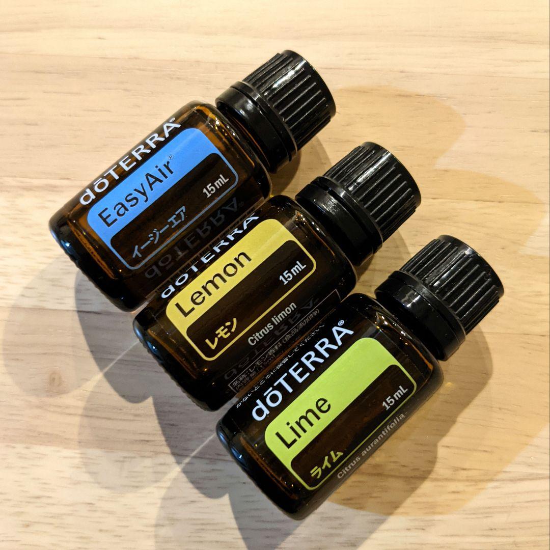 ドテラ　doTERRA　イージーエア&レモン&ライム15ml 　新品未開封