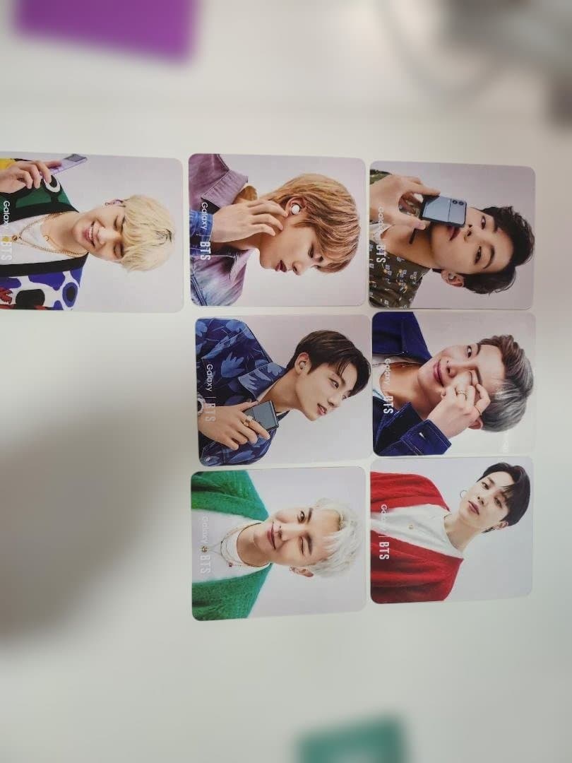 BTS Galaxy Samsung トレカ